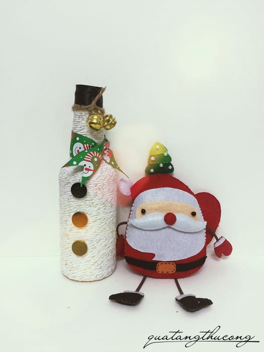 Phụ kiện trang trí ông Noel và túi quà